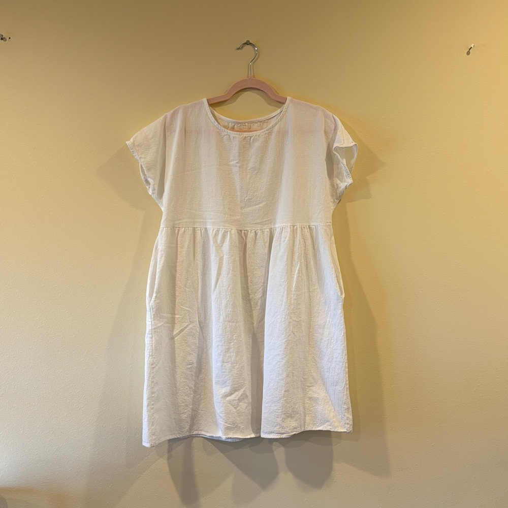 Charming White Summer Dress